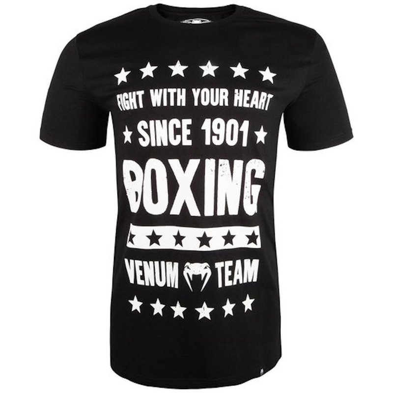 Venum Venum Kleding Nederland Venum Boxing Origins T-shirt  Zwart