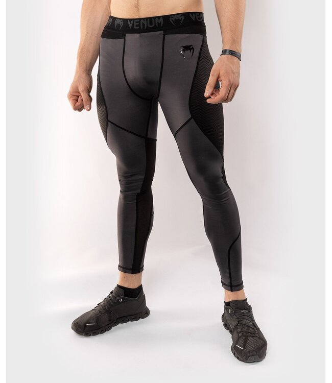 Venum legging G-Fit Compressiebroek Grijs Zwart