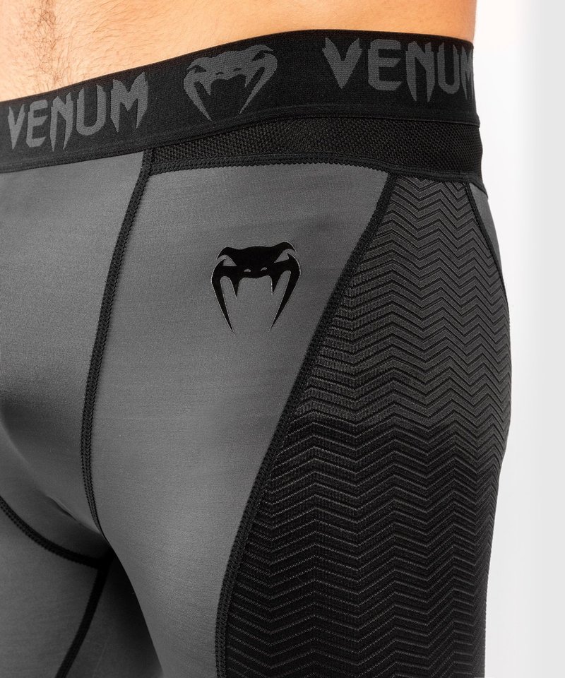 Venum Venum legging G-Fit Compressiebroek Grijs Zwart