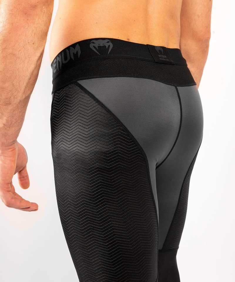 Venum Venum Legging G-Fit Compression Pants Grey Black