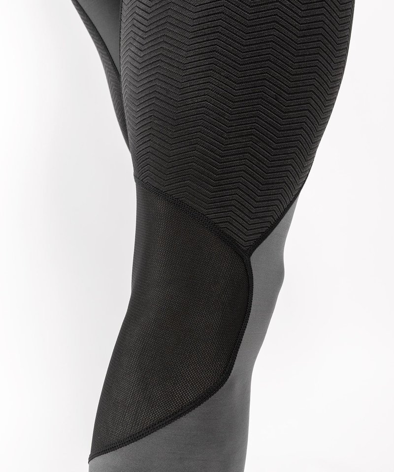 Venum Venum Legging G-Fit Compression Pants Grey Black