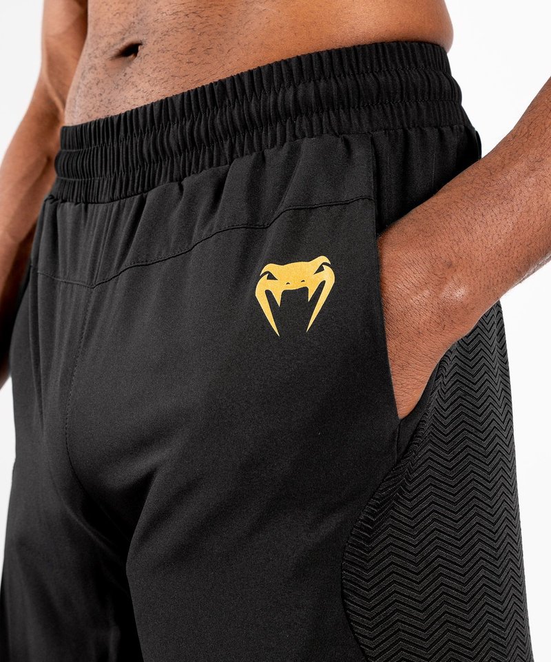 Venum Venum G-FIT Training Fitness Shorts Black Gold