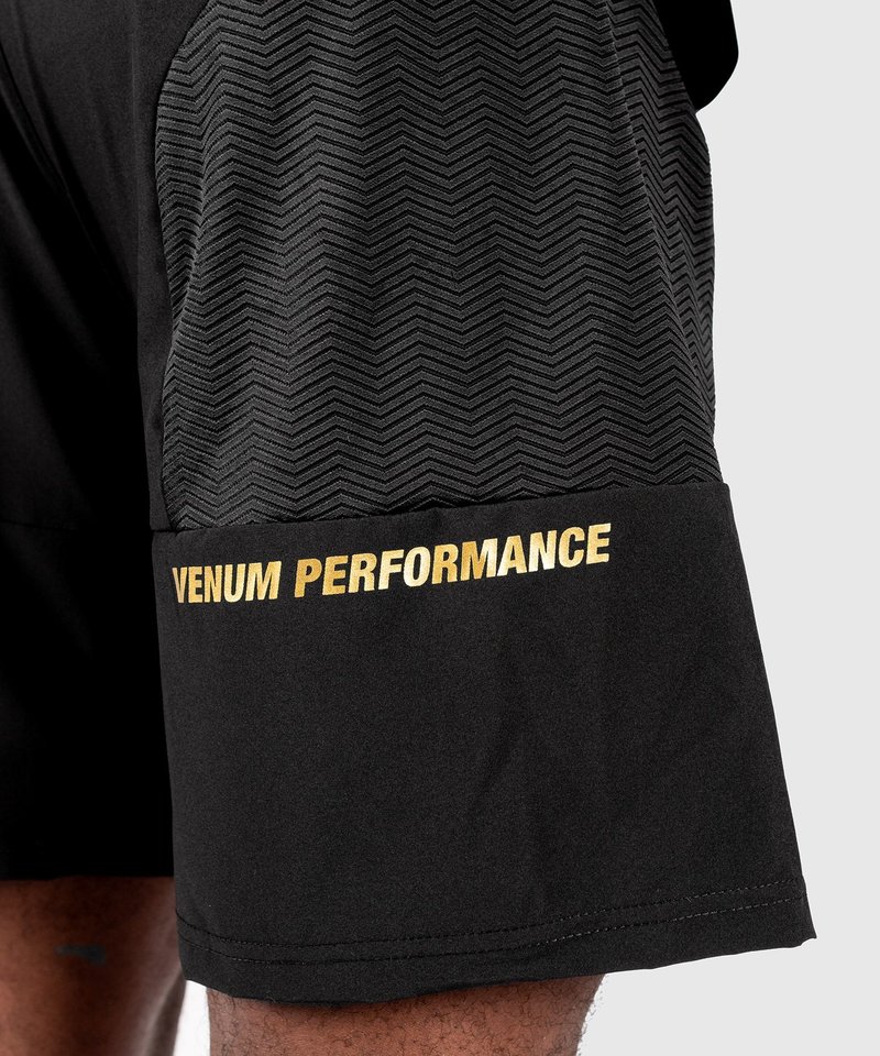 Venum Venum G-FIT Training Fitness Short Zwart Goud