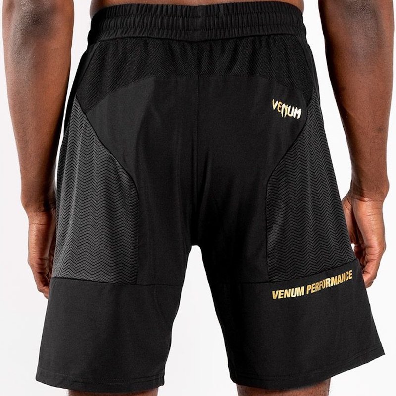 Venum Venum G-FIT Training Fitness Short Zwart Goud