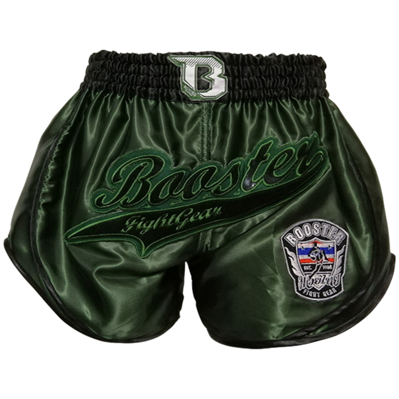 Booster Booster Muay Thai Short Retro Slugger 2 Groen