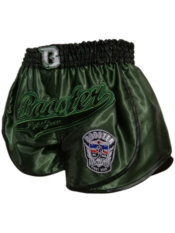 Booster Booster Muay Thai Shorts Retro Slugger 2 Green