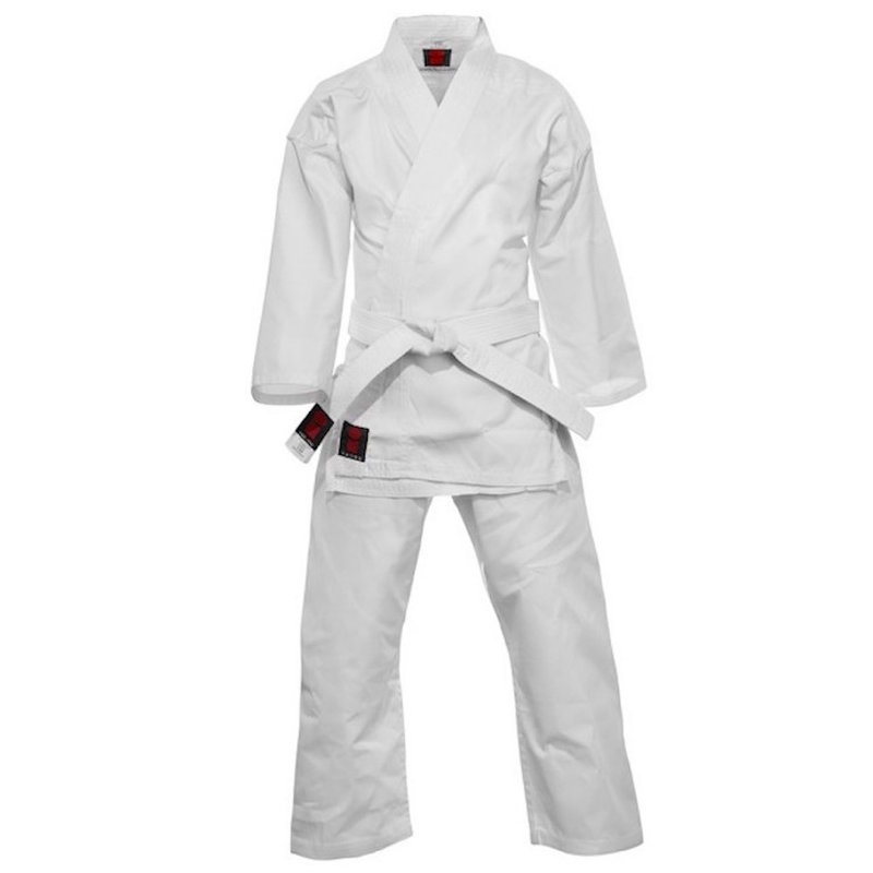 Essimo Essimo Karate suit Kensu White Karate Gi with white Belt