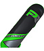Punch Round Kickboxing Shinguards Evoke Black Green