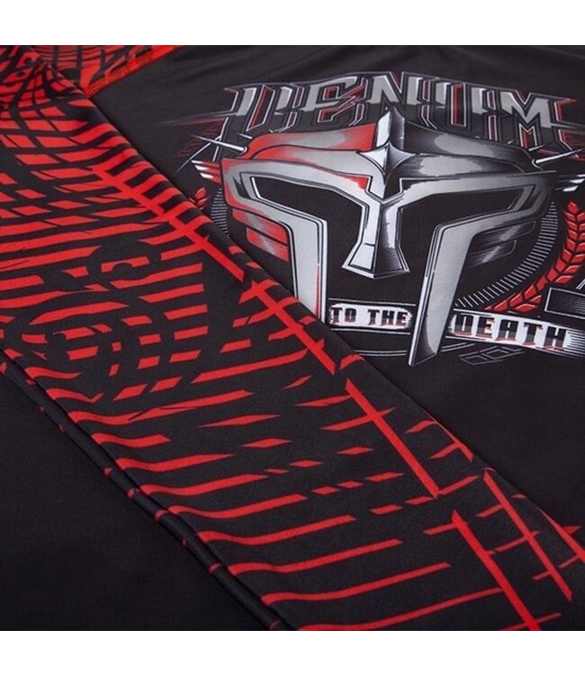 Venum Venum Clothing Gladiator Rashguard L/S Black Red