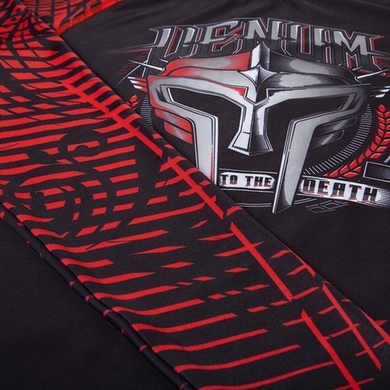 Venum Venum Clothing Gladiator Rashguard L/S Black Red