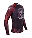 Venum Kleidung Gladiator Rashguard L/S Schwarz Rot