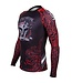Venum Kleidung Gladiator Rashguard L/S Schwarz Rot