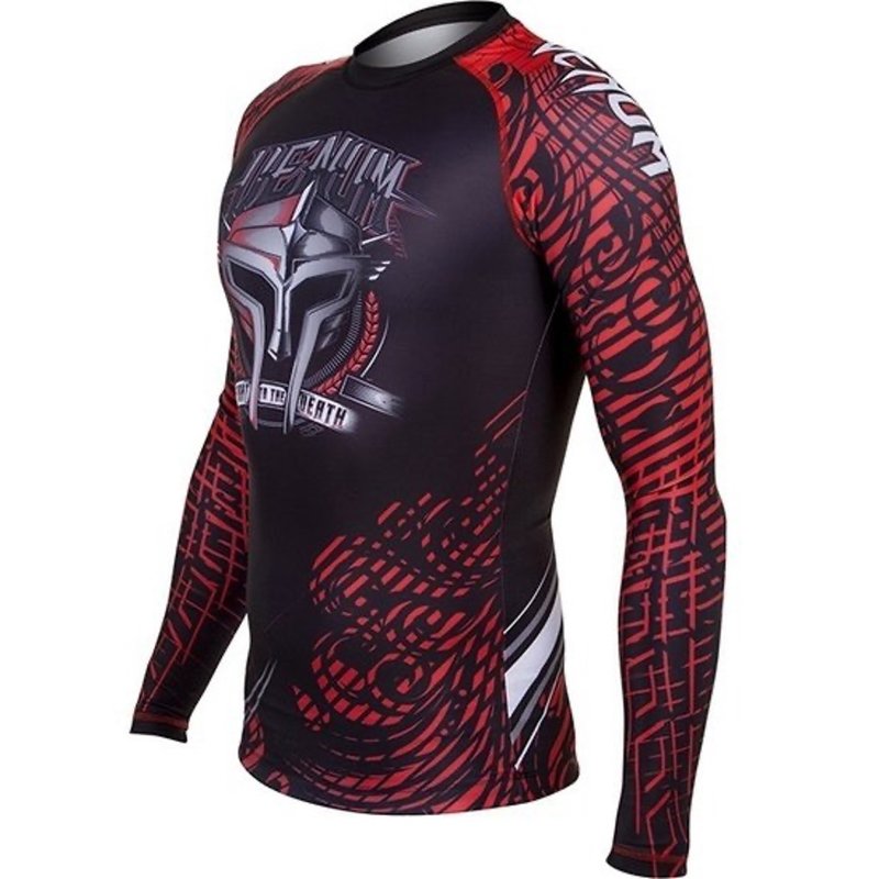 Venum Venum Clothing Gladiator Rashguard L/S Black Red