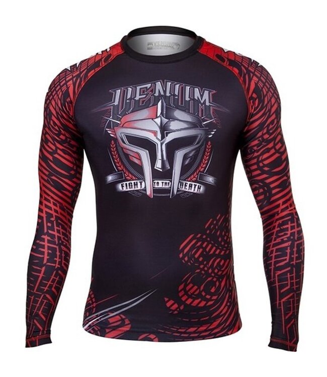 Venum Venum Clothing Gladiator Rashguard L/S Black Red