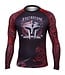 Venum Kleidung Gladiator Rashguard L/S Schwarz Rot