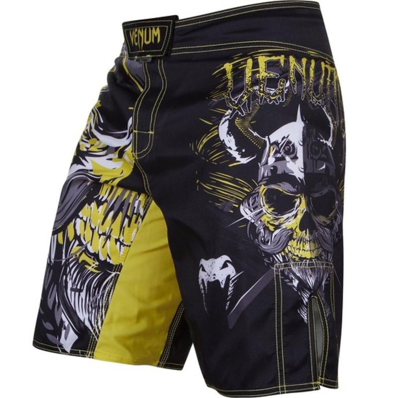 Venum Venum MMA Clothing Fight Shorts Viking Black Yellow