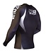 Venum Rashguard NOGI IBJJF Approved L/A Schwarz Braun