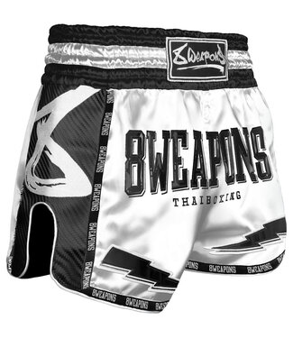 8 Weapons 8 WEAPONS Muay Thai Short Carbon Snow Night