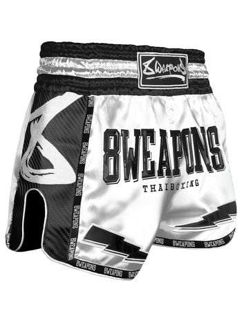 8 Weapons 8 WEAPONS Muay Thai Short Carbon Snow Night