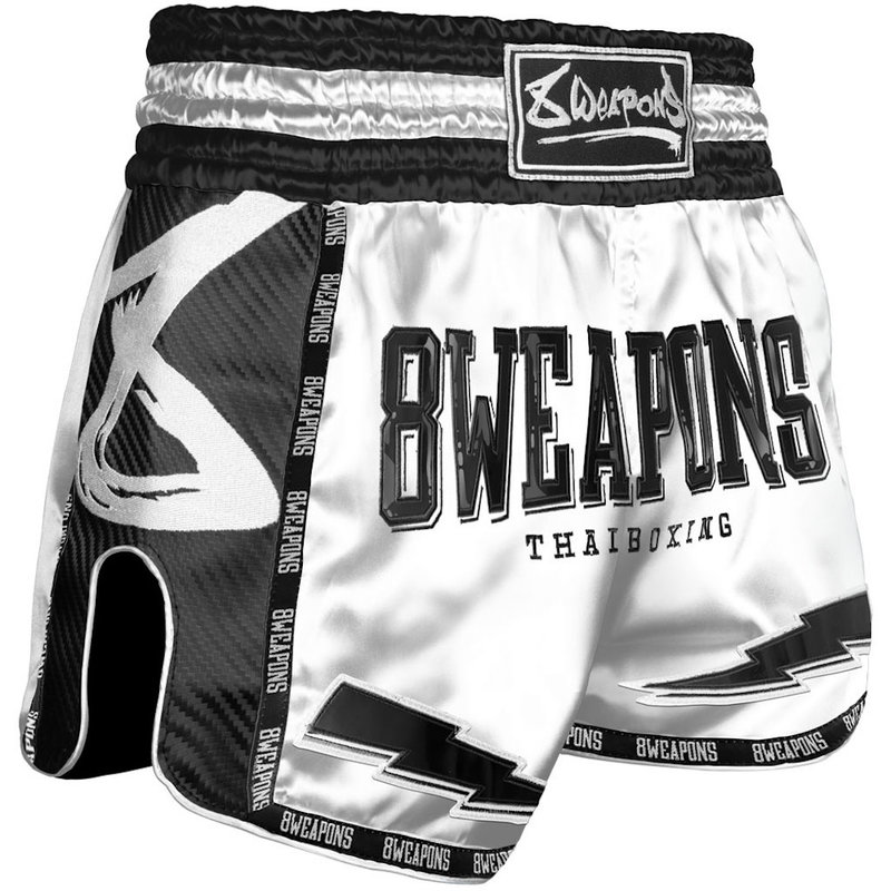 8 Weapons 8 Weapons Muay Thai Shorts Carbon Snow Night