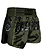 8 Weapons 8 Wapens Muay Thai Short Carbon Noir Olive Green