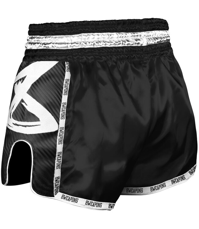 8 Weapons Muay Thai Short Carbon Black Night 2.0