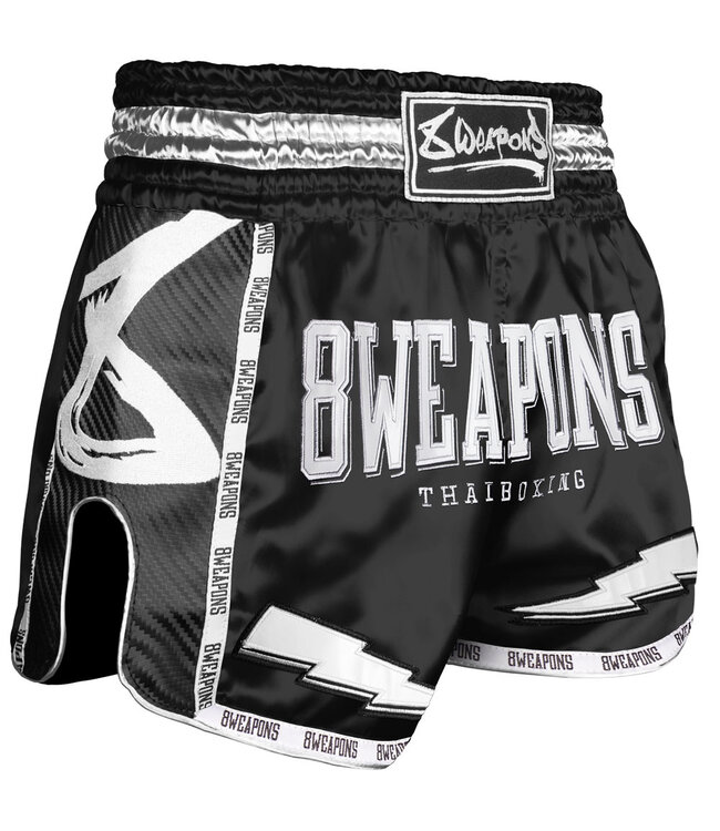 8 Weapons Muay Thai Short Carbon Black Night 2.0
