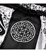 8 Weapons 8 Weapons Muay Thai Short Carbon Sak Yant Tigers White