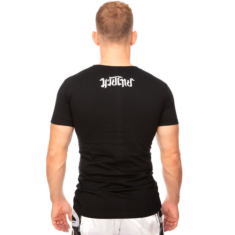 8 Weapons 8 Weapons T Shirt The Fight Schwarz Muay Thai Boxkleidung