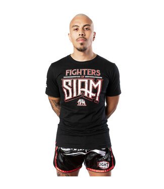 8 Weapons 8 Weapons T-shirt Fighters of Siam Zwart