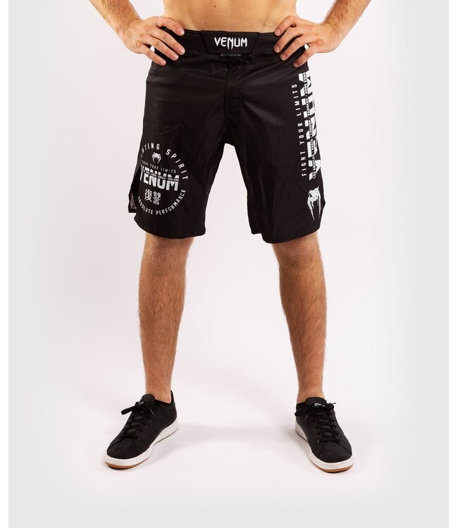 Venum SIGNATURE MMA Fightshorts Black White