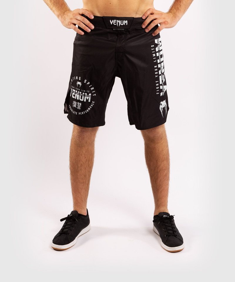 Venum Venum SIGNATURE MMA Fightshorts Schwarz Weiss