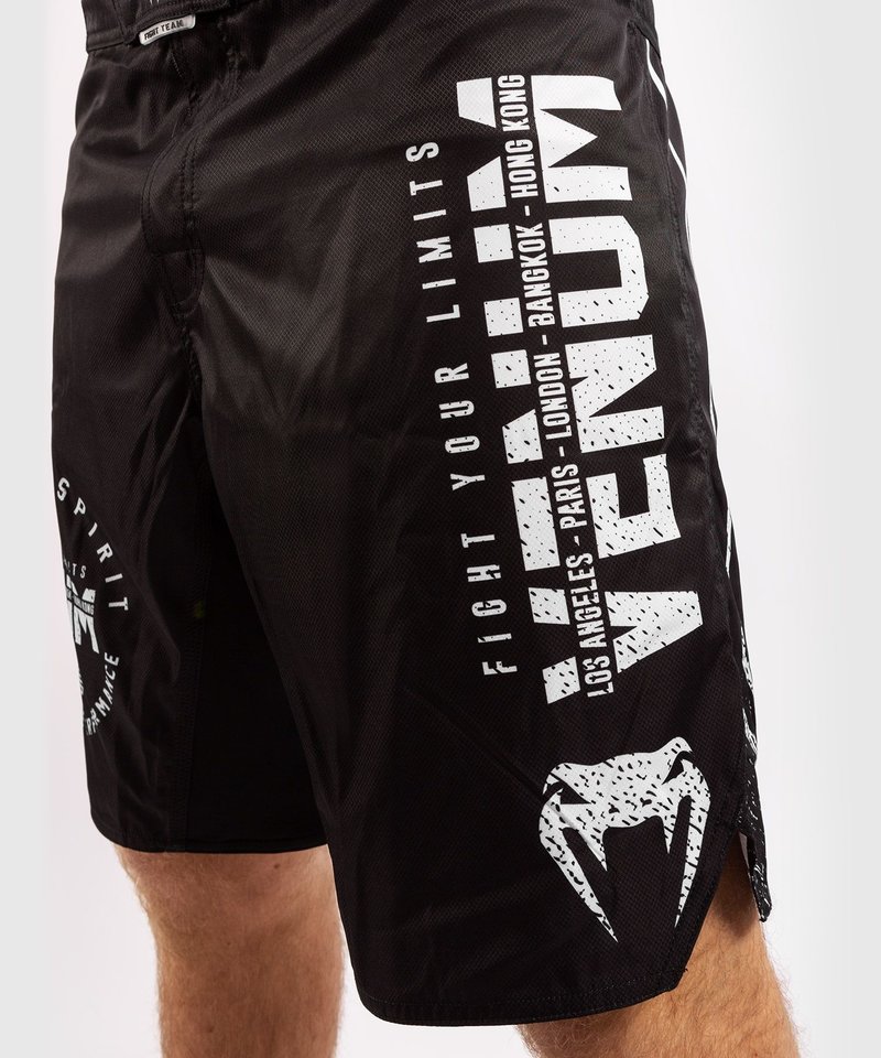 Venum Venum SIGNATURE MMA Fightshorts Black White