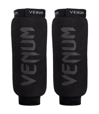 Venum Venum Kontact Shinguards Black on Black without Feet