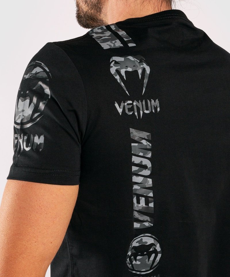 Venum Venum Kleding Logos T-shirt Black Urban Camo