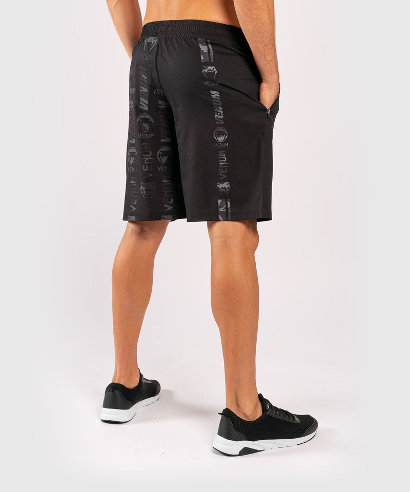 Venum Logos Training Shorts Black Urban Camo - FIGHTWEAR SHOP EUROPE