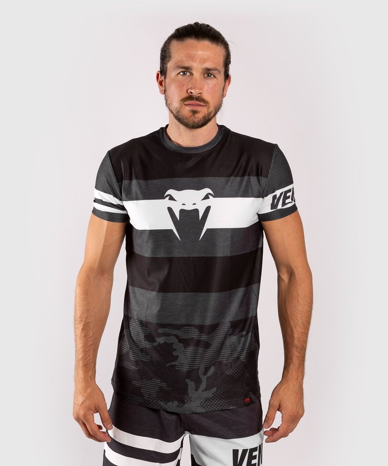 Venum Venum Bandit Dry Tech T-Shirt Schwarz Grau