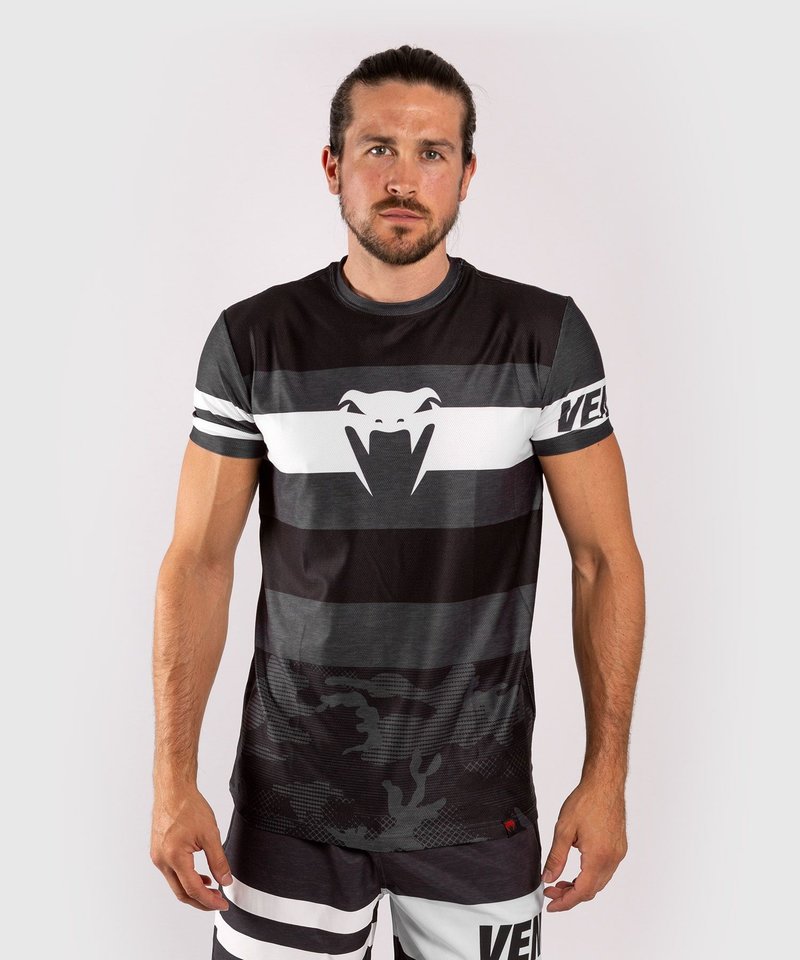 Venum Venum Bandit Dry Tech T-shirt Zwart Grijs