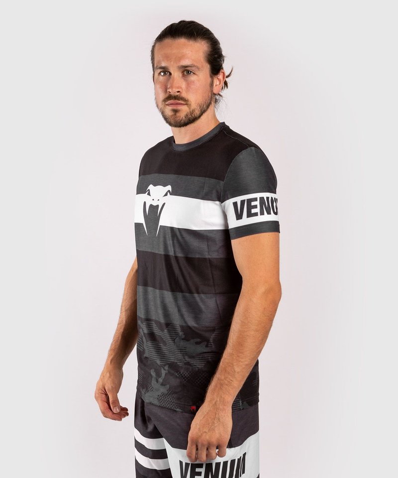 Venum Venum Bandit Dry Tech T-Shirt Schwarz Grau