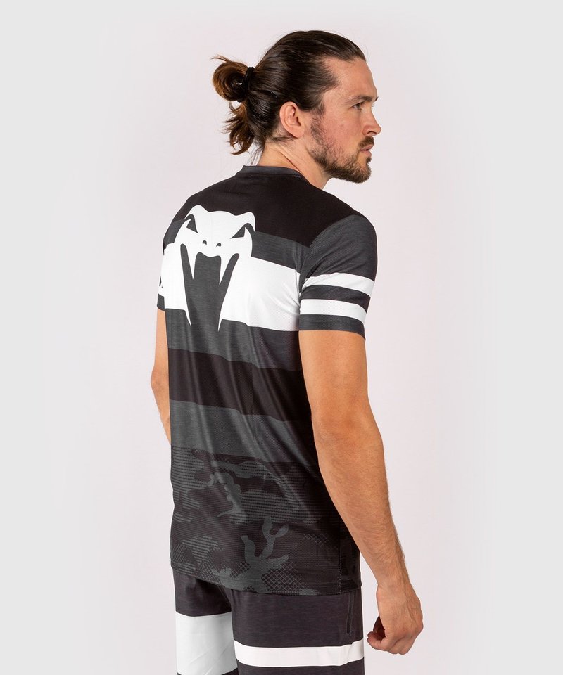 Venum Venum Bandit Dry Tech T-Shirt Schwarz Grau