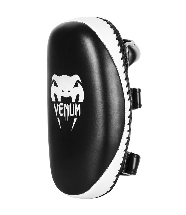 Venum Venum Light Kick Pads Skintex Leder Schwarz Weiß