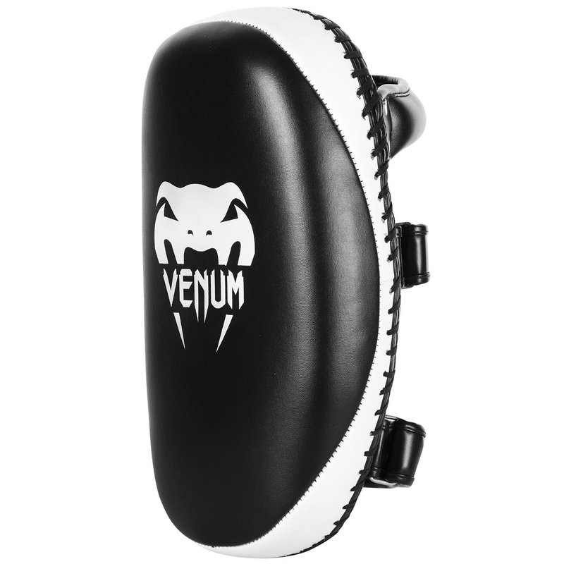 Venum Venum Light Kick Pads Skintex Leder Schwarz Weiß