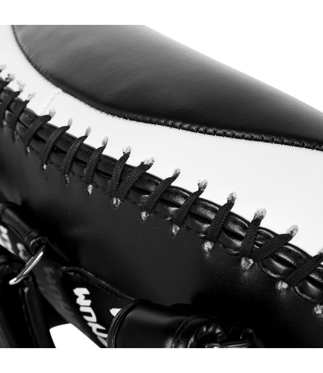 Venum Light Kick Pads Skintex Leer Zwart Wit