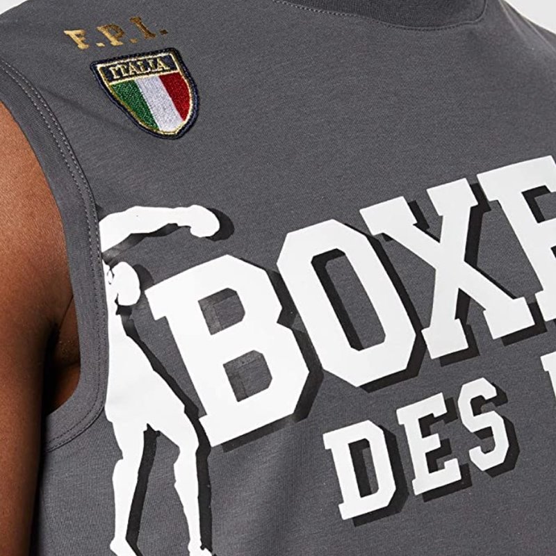 Boxeur des Rues Boxeur des Rues Man Tank Top Grey