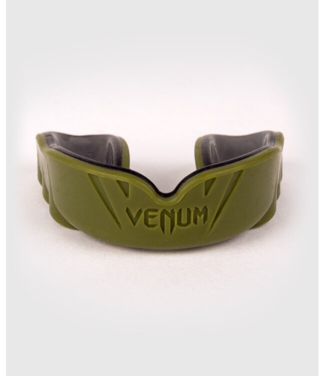 Venum Challenger Mouth Guard Khaki Zwart – Mondbeschermer voor Boksen & Kickboksen