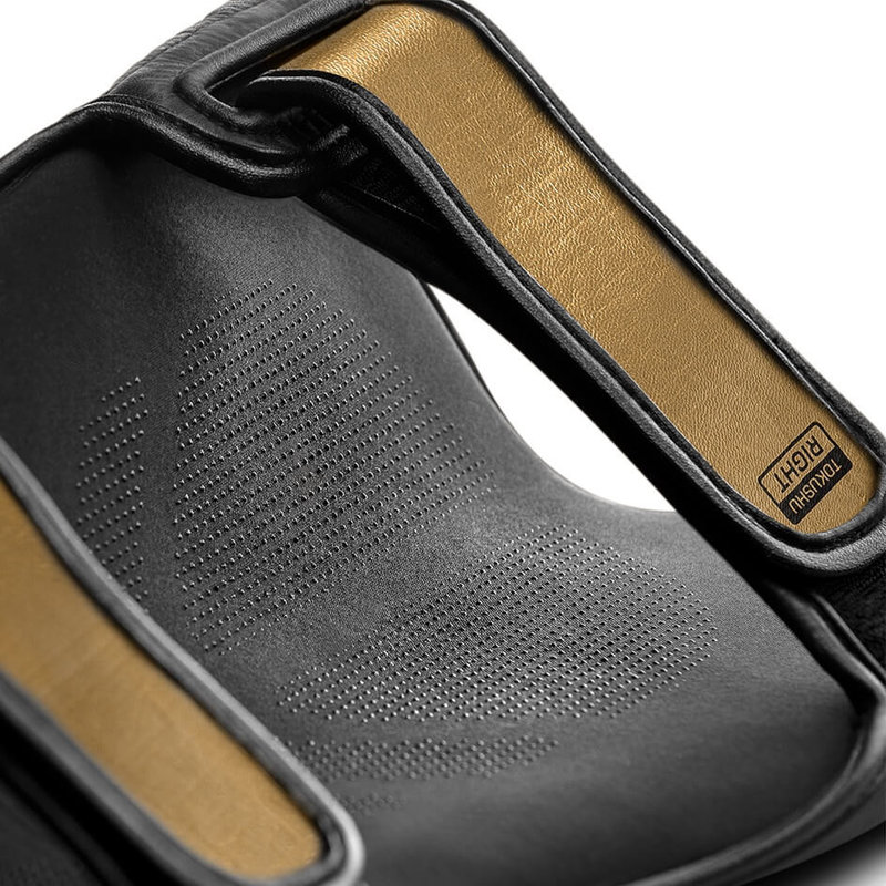 Hayabusa Hayabusa Kickboks Scheenbeschermers T3 Zwart Goud