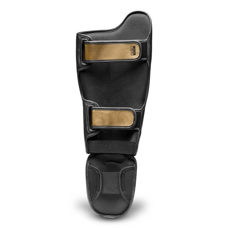 Hayabusa Hayabusa Kickboks Scheenbeschermers T3 Zwart Goud