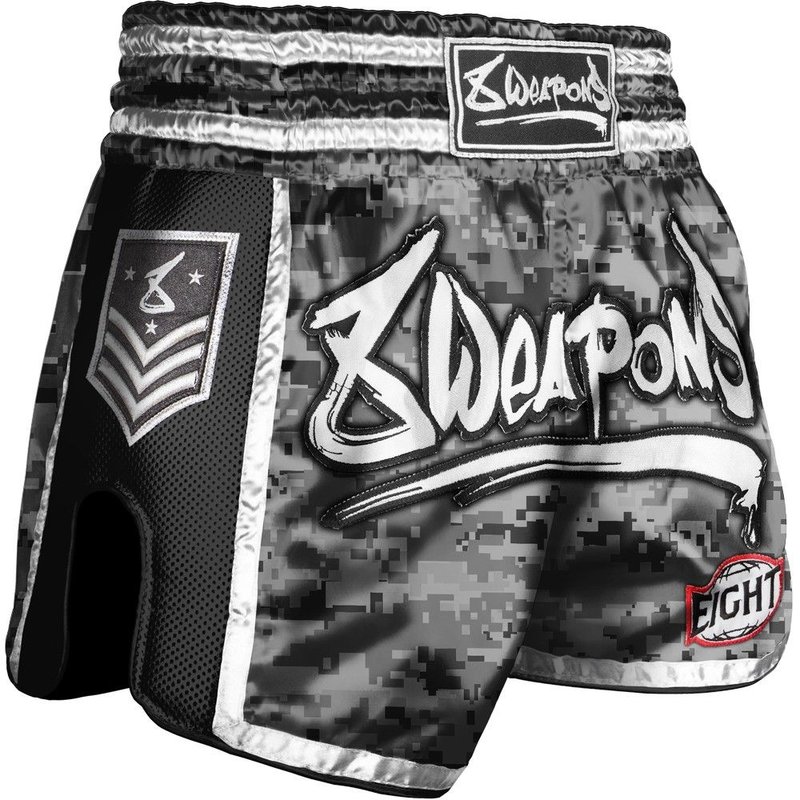 8 Weapons 8 Wapens Muay Thai Short Super Mesh City Camo