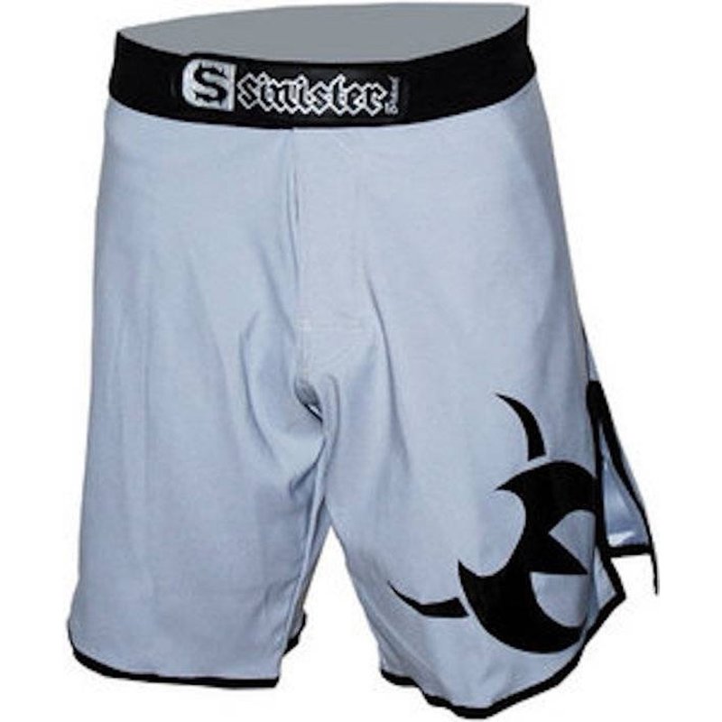 Sinister Brand Sinister Minotauro MMA Freefight Short Silver Gray