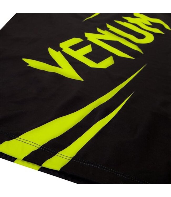 Venum Challenger Rash Guard L/A Schwarz Gelb